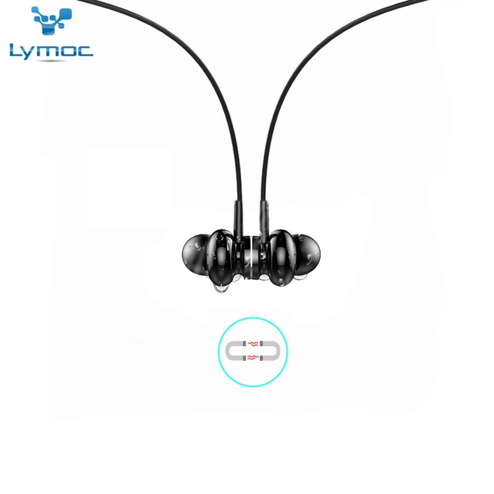 LYMOC Спортивные Bluetooth наушники беспроводная гарнитура водонепроницаемый HD