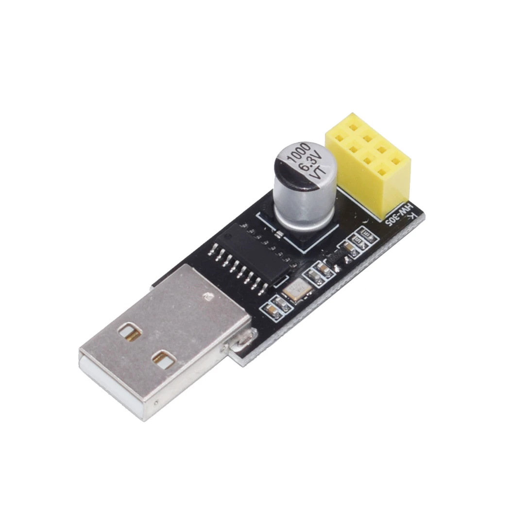 10pcs ESP01 Programmer Adapter UART GPIO0 ESP-01 Adaptaterr ESP8266 CH340G USB to Serial Wireless Wifi Developent Board | Лампы и