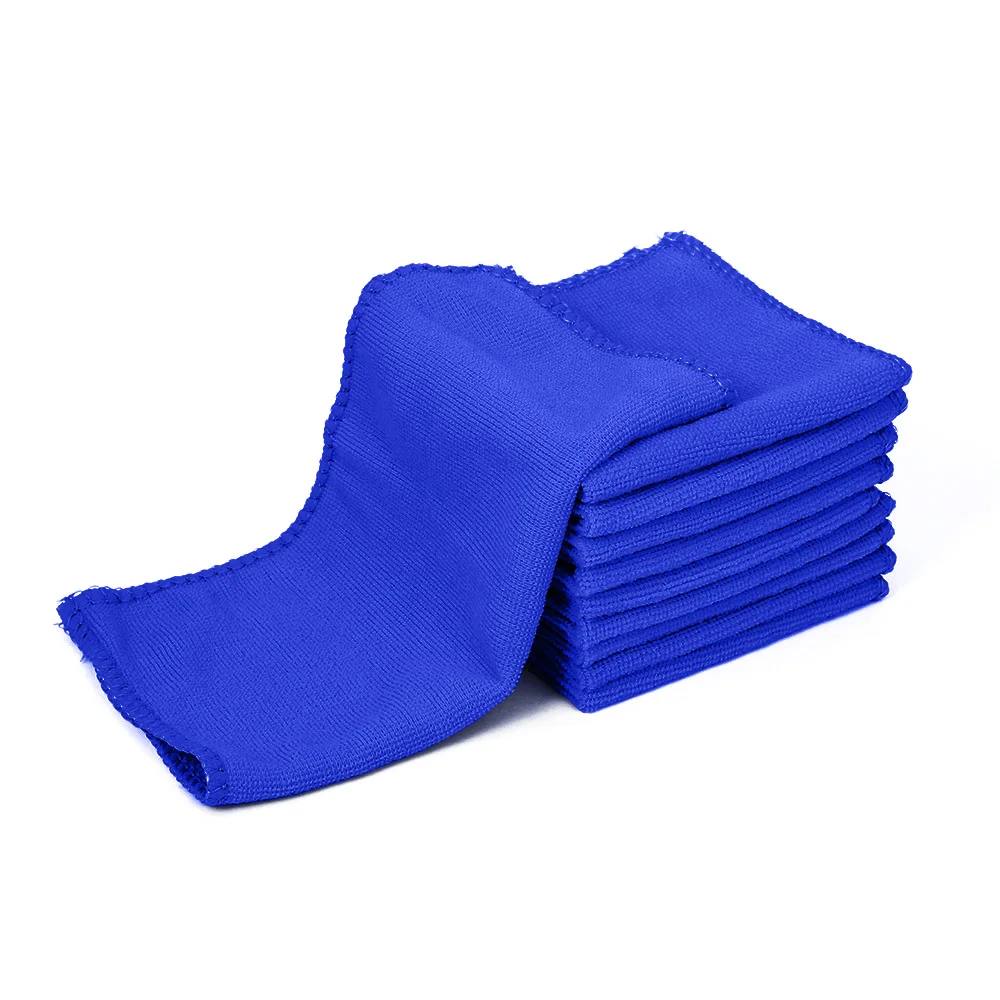 10 шт./компл. полотенце из микрофибры для чистки автомобиля | Автомобили и
