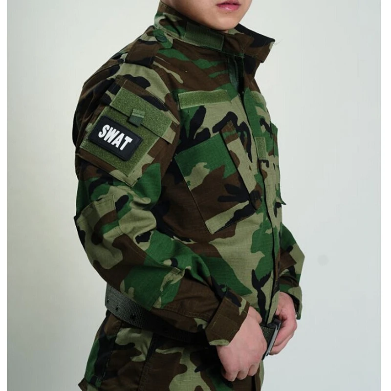 Новая армейская военная форма BDU камуфляжные тактические рубашки и штаны CS