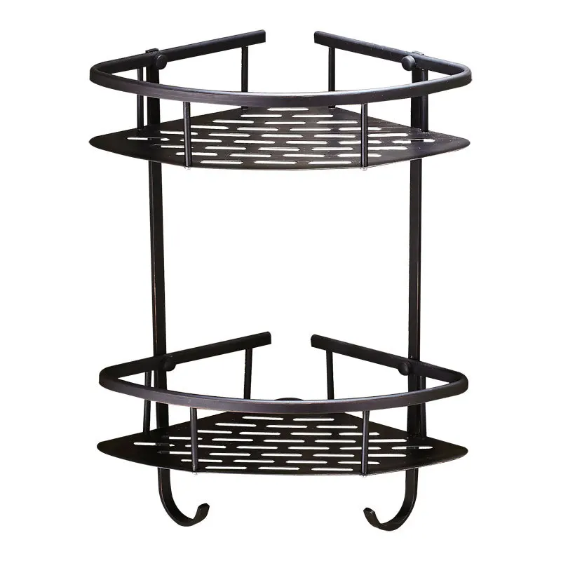 Бесплатная доставка угловая корзина в американском стиле лофт черная бронзовая