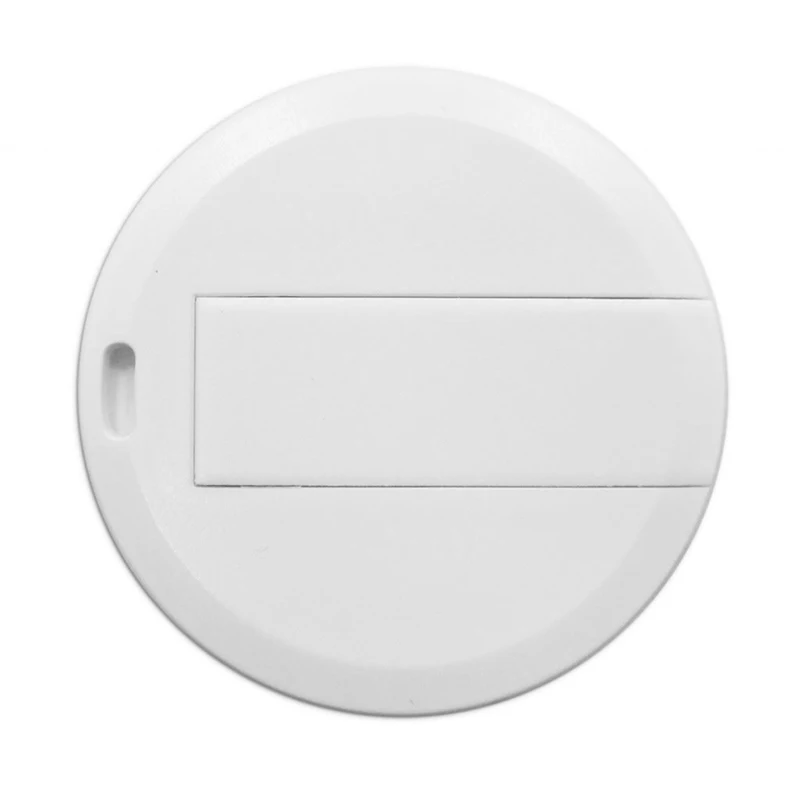 USB флеш накопитель с логотипом на заказ креативный круглый для карт Подарочный