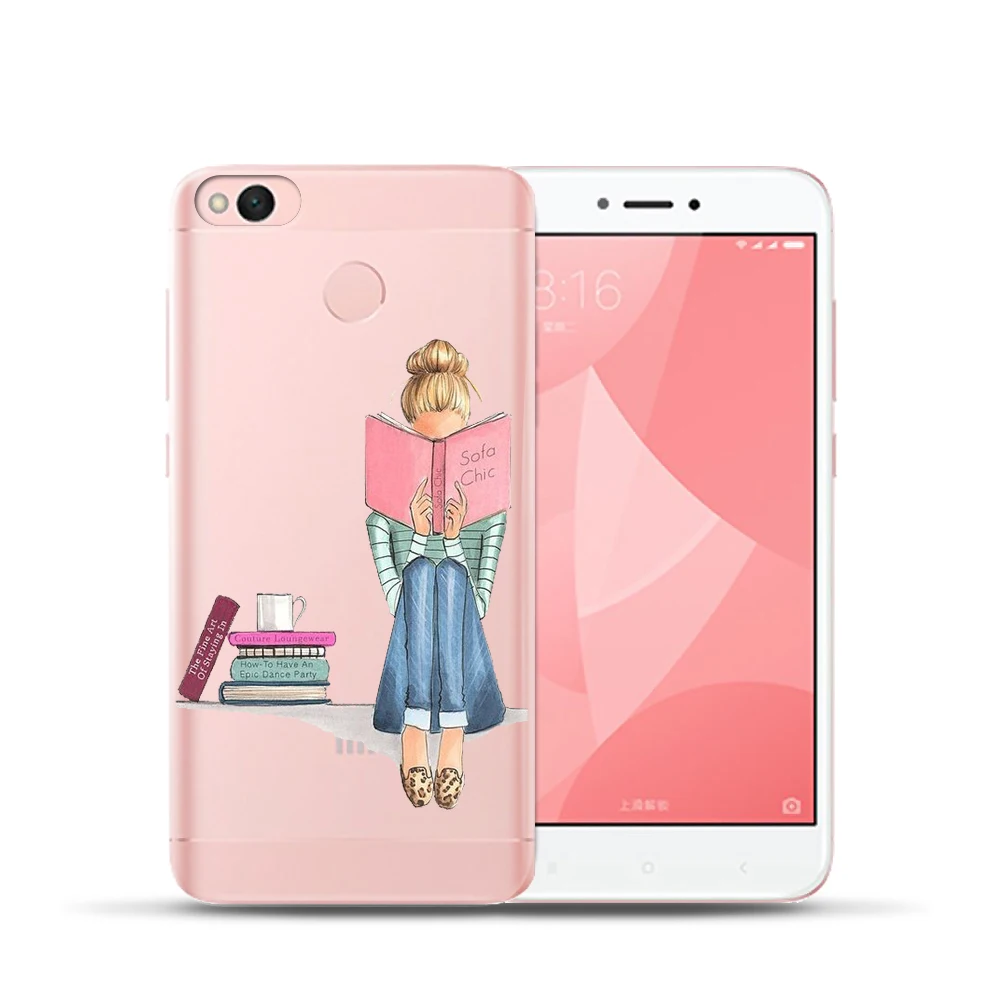 Weldone Новое поступление Модный чехол для девочек Xiaomi Mi 5X a1 Mi6 Redmi 4 Pro Note 4X 4A 5A чехлы