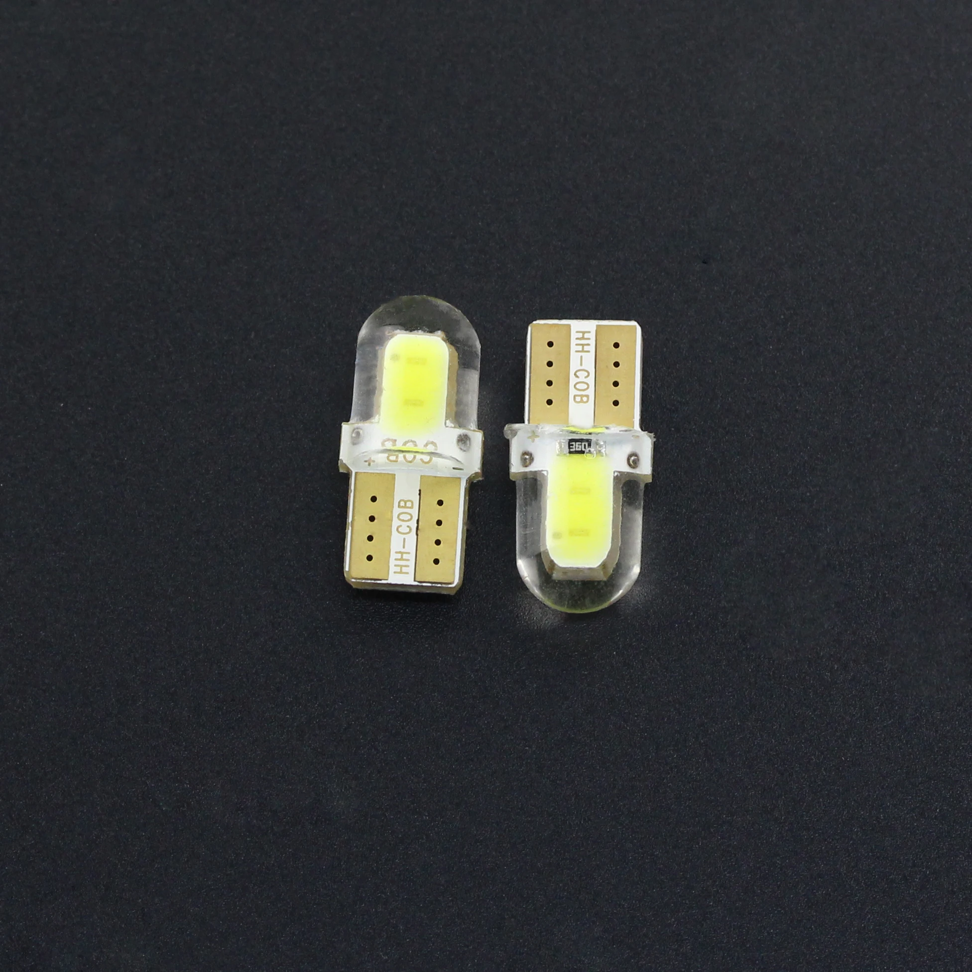 2 шт. светодиодный W5W T10 194 168 W5W COB 8SMD светодиодный парковочная лампа авто Клин габаритный фонарь с can-bus яркая кварцевая белый лицензионный Светильник лампы