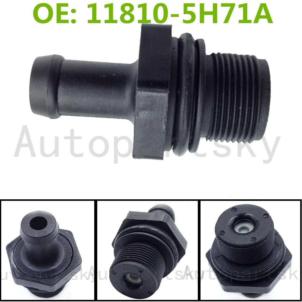 11810 5H71A 118105H71A Новый PCV клапан для Nissan Versa 1.6L Note с высоким качеством|Клапаны и детали|