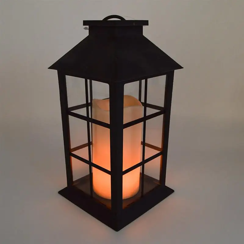 1 шт. декоративная винтажная Ретро Классическая свечка фонарь со светодиодной