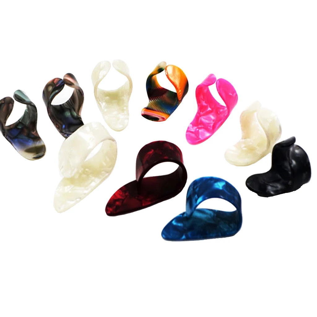 15 шт красочные пальчиковые палочки для гитары|Детали и аксессуары гитар| |