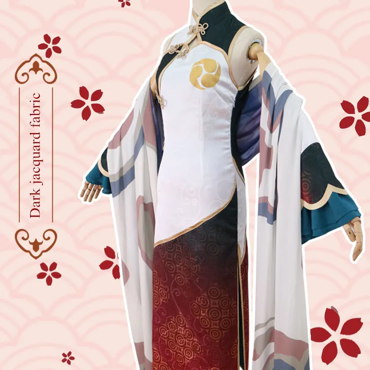 Аниме! Fate/Grand Order FGO Tomoe Gozen платье Ципао с 3 летним юбилеем элегантная униформа