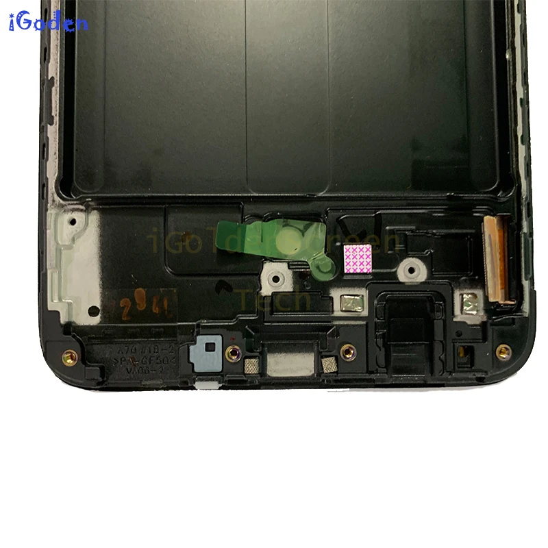 6,7 'AMOLED для samsung Galaxy A70 lcd A705 A705F SM-A705F ЖК-дисплей сенсорный экран дигитайзер в сборе для samsung A70 A705DS lcd