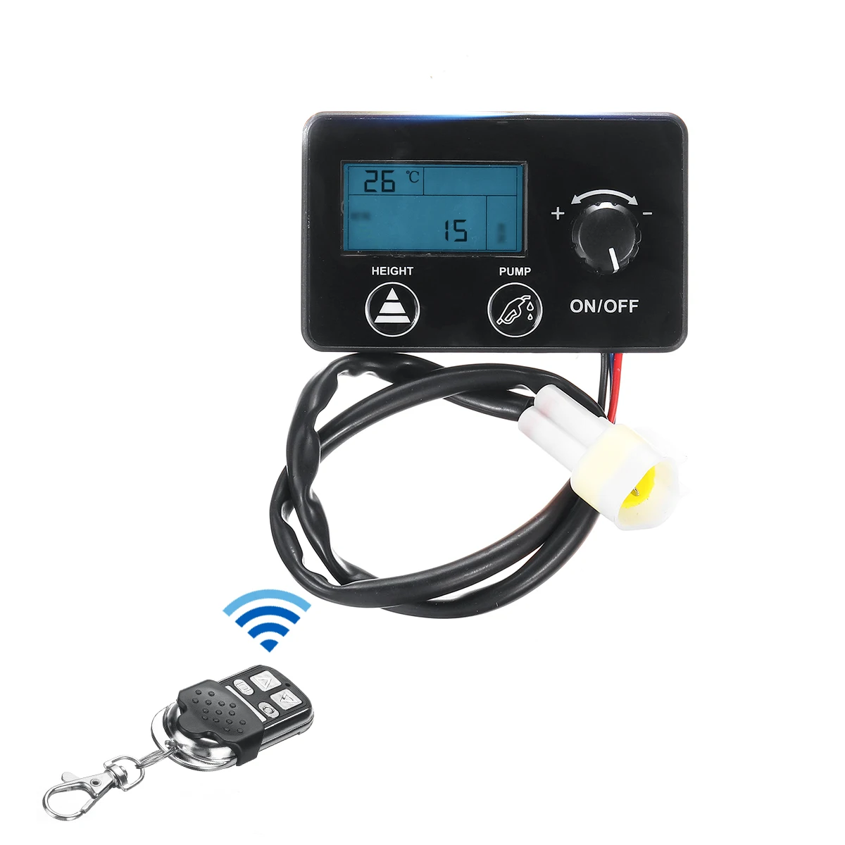 12 V/24 V ЖК-дисплей монитор с пультом дистанционного управления Управление аксессуары для автомобиля трек или автобус Дизели воздушный обогреватель парковки кухонная плита