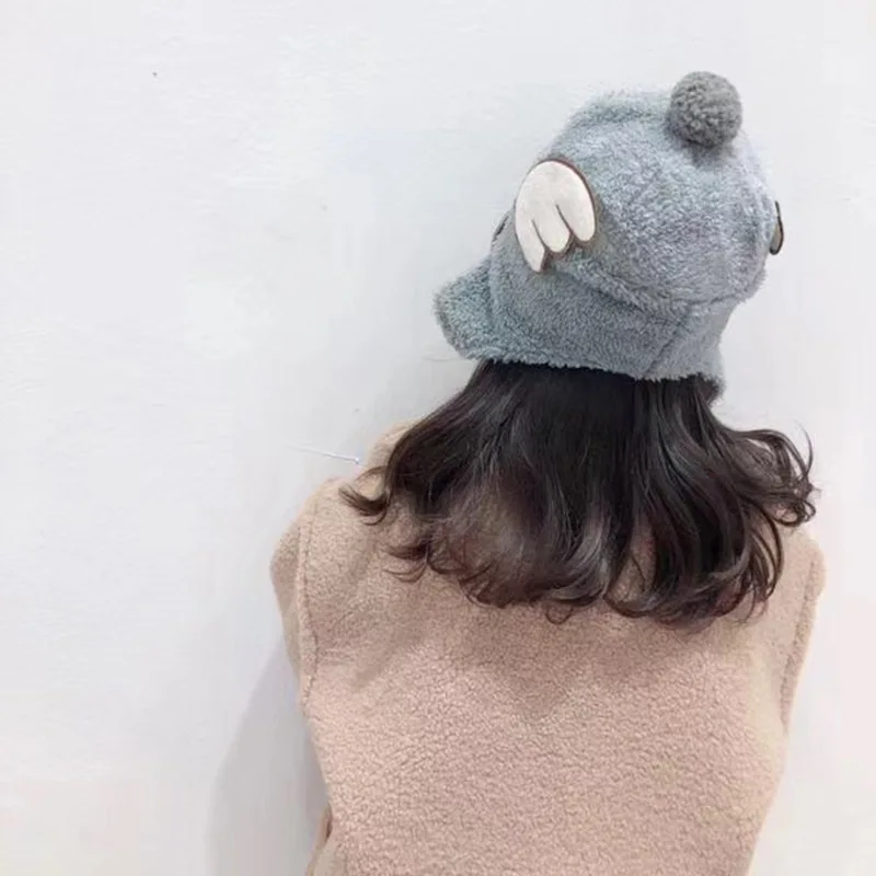 Дети зимняя шапка снег утолщаются Hat Bomber шапки модные Gorros Mujer защита ушей