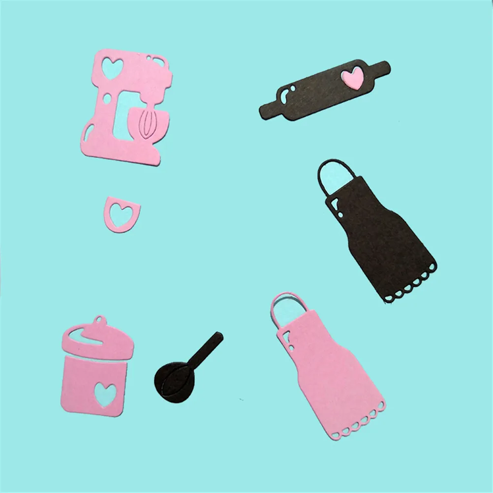 DIY ремесло карты Скрапбукинг металлический Кухня фартук серии Трафаретный