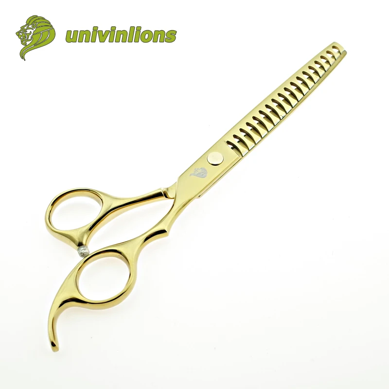 7 &quotЗолотые изогнутые ножницы для груминга домашних животных стрижки собак и