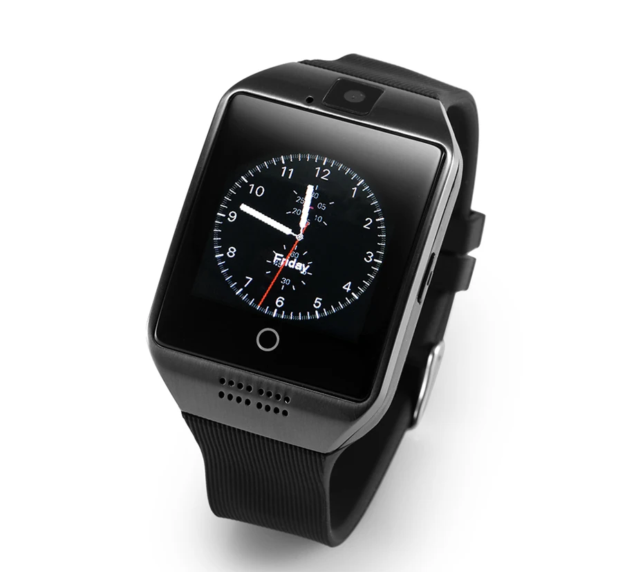 Q18 Смарт часы с Камера Bluetooth Smartwatch sim карты наручные для телефона Android Носимых