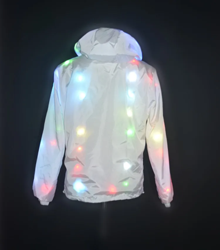 Встряхивание света одежда красный такой же цвет люминесцентная ночные клубы