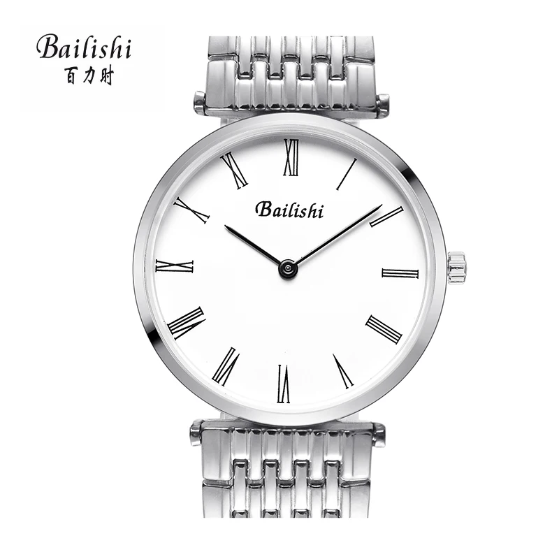 BAILISHI new ladies watchs silver stainless steel Quartz Water Resistant womens watches top brand luxury casual Wristwatch | Наручные