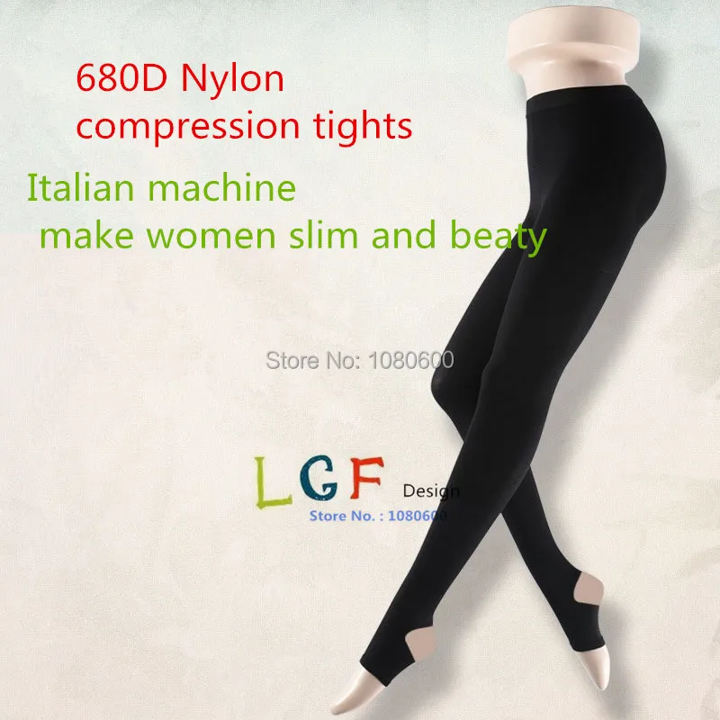 Женские облегающие колготки с дырками из матового материала компрессионные