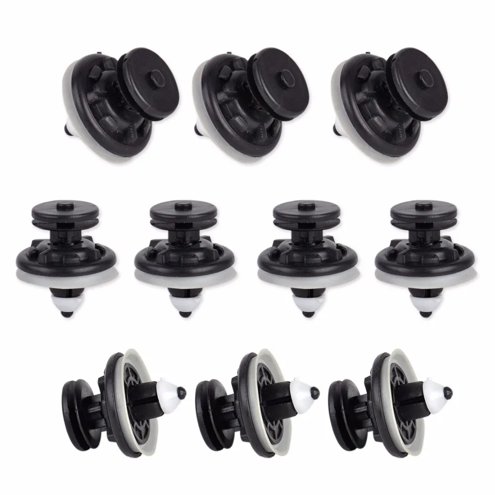 CITALL 6Q0868243 10 шт. нажимная панель Фиксатор с упаковщиком для VW Golf Jetta Tiguan Passat 2004 - 2011