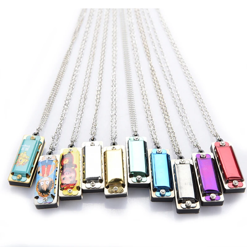 

Mini harmonica Children musical instruments toy blown song small game Eight tone