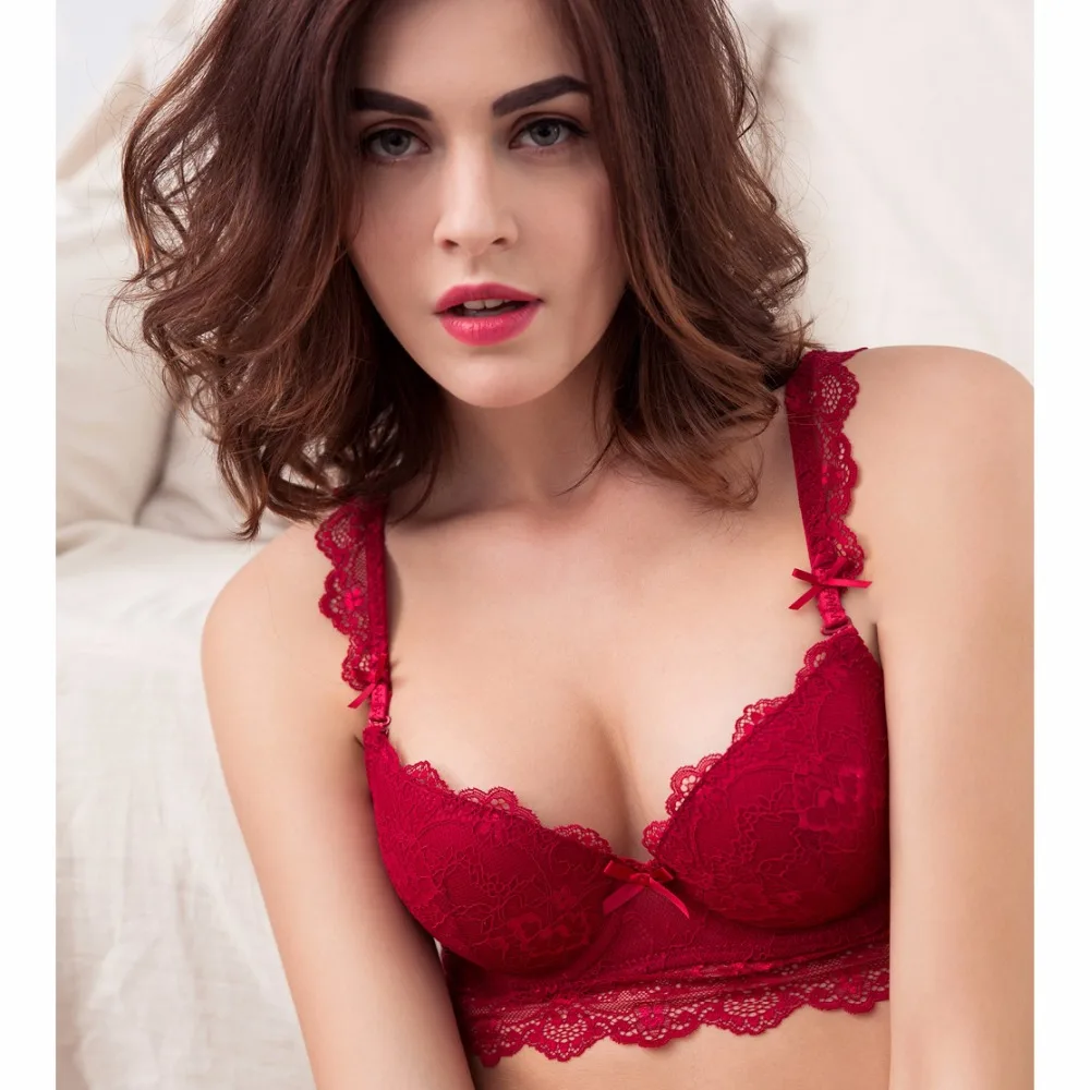 Женский кружевной бюстгальтер с пуш ап Pretty Mary комплект нижнего белья