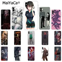 Прозрачный чехол для телефона MaiYaCa из ТПУ с принтом Игра мертвец