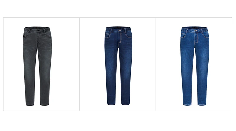 SEMIR, новинка, мужские брендовые джинсы, модные, мужские, черные,, мужские брюки, повседневные, облегающие, прямые, с высокой талией, обтягивающие джинсы