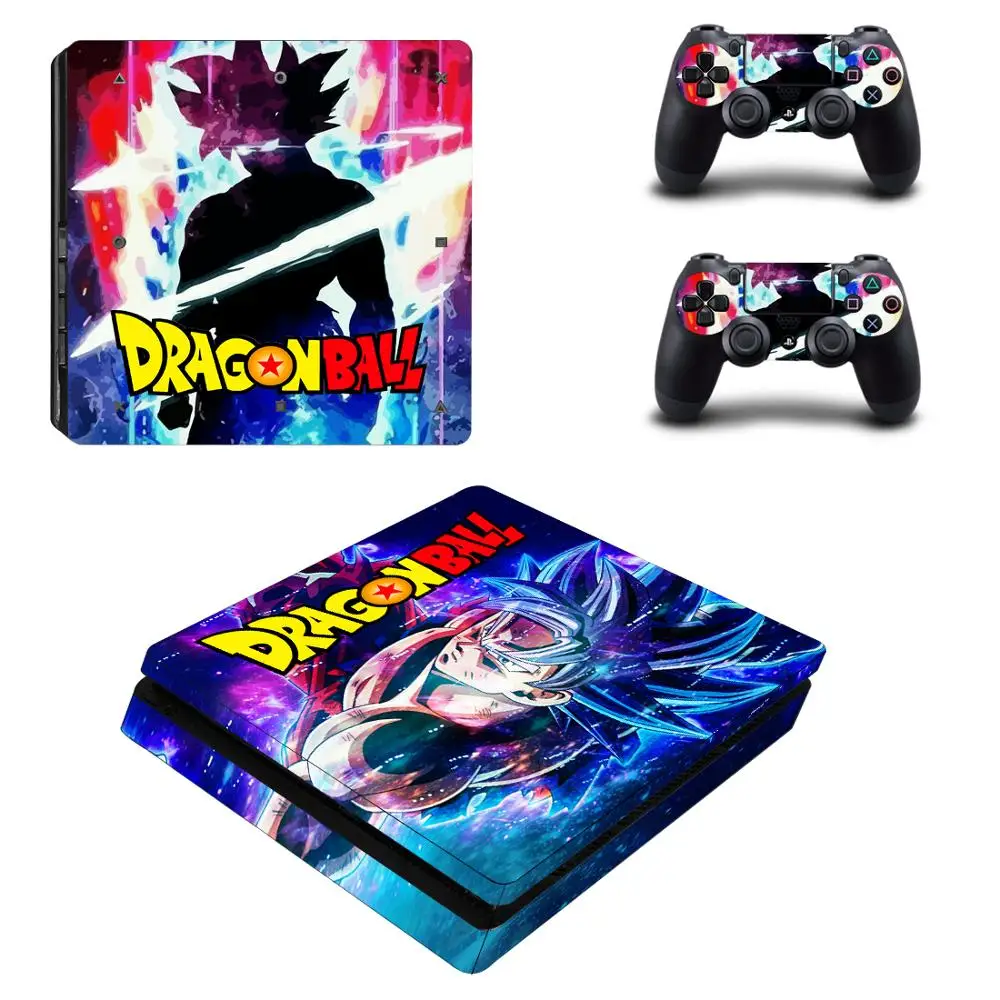 ARRKEO Dragon Ball Супер Сон Гоку виниловая наклейка на кожу для playstation 4 PS4 тонкая консоль