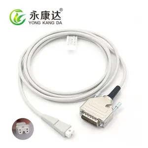 Совместимый кабель датчика потока дыхательной машины Drager Babylog8000