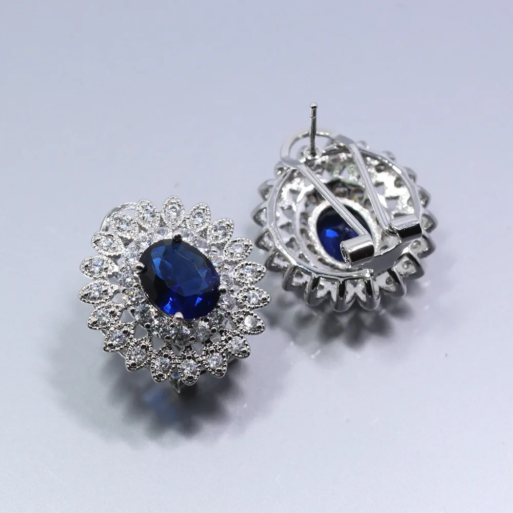 Manny безделушка уникальные серьги клипсы с кристаллами из австрийского циркона