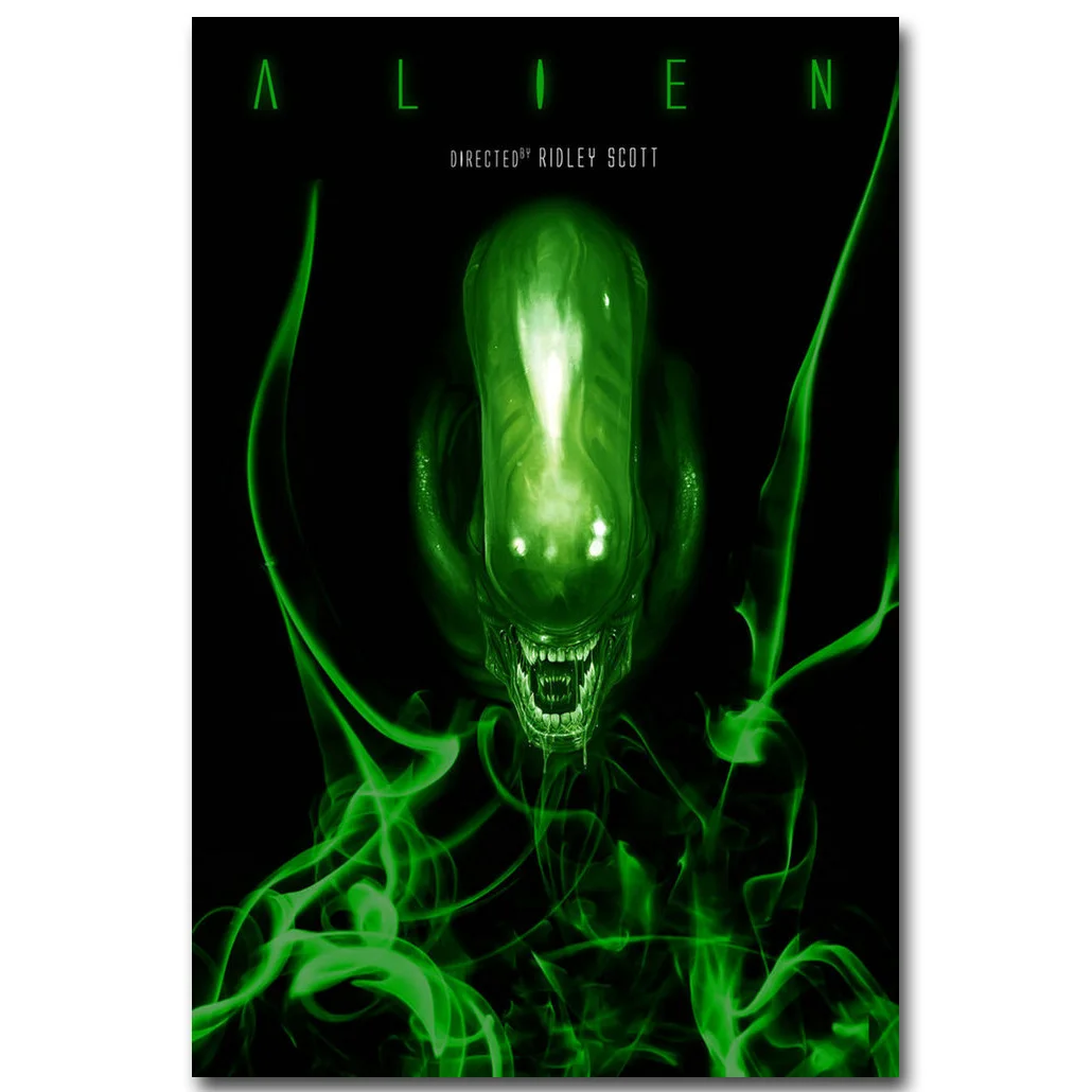 Шёлковый постер Alien vs Predator 3 13x20 24x36 дюймов Классическая научная фантастика
