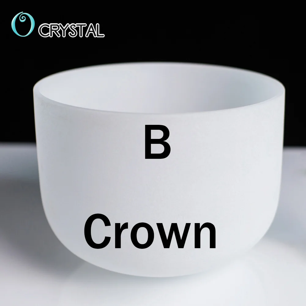 10B Crown Chakra 10 дюймов белый цвет C D E F G A B медитация Матовый Кварцевый Кристалл Поющая чаша 1" Йога звук заживление - Цвет: 10B Crown Chakra