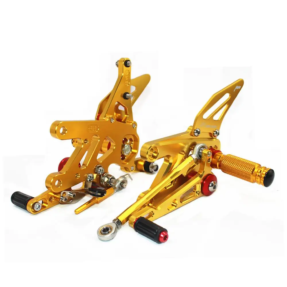 Для Aprilia RSV4 Заводские APRC ABS 2013 CNC Регулируемые подножки для ног Rider Rearsets педаль для ног