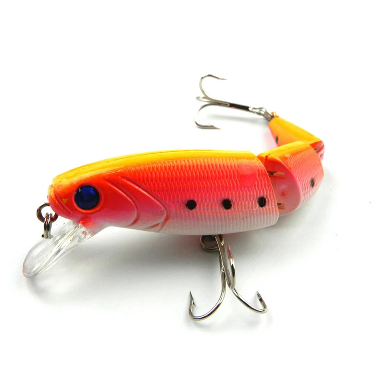 Amlucas гольян рыболовная приманка 10 5 см 14g Swimbait шарнирная 3D воблеры с глазками
