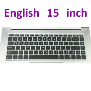 E 15 INCH Кремниевая русская/испанская/Французская клавиатура с раскладкой AZERTY чехол для Xiaomi Air 12,5 13,3 Pro15.6 Водонепроницаемая клавиатура для ноутбука - Цвет: E 15 INCH
