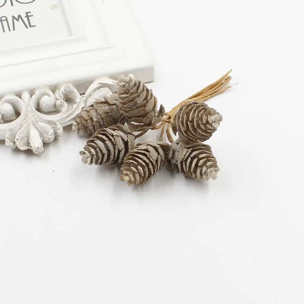 6 шт./Высокое качество DIY моделирование сосновые орехи орех конус Искусственные