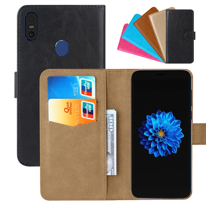 Роскошный чехол кошелек для Prestigio X Pro из искусственной кожи в стиле ретро флип