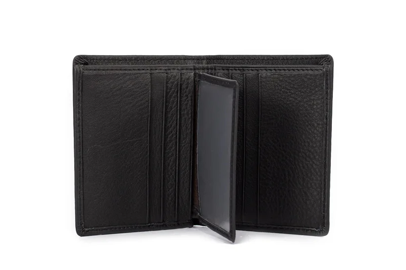 Hot selling new men's short wallet iron edge young men vertical trend card package wholesale QB2010 | Багаж и сумки
