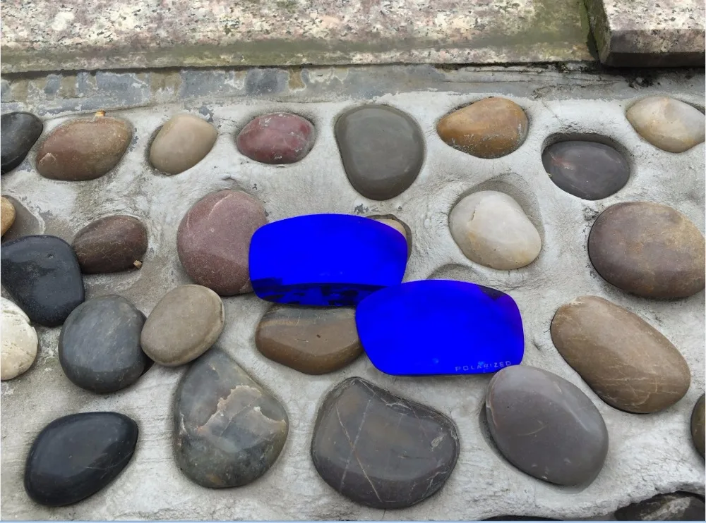 Синие и фиолетовые поляризованные Сменные линзы для солнцезащитных очков Oakley