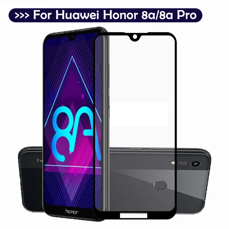 Защитное стекло закаленное для Huawei Honor play 8a Y6 pro 2019|Защитные стёкла и плёнки