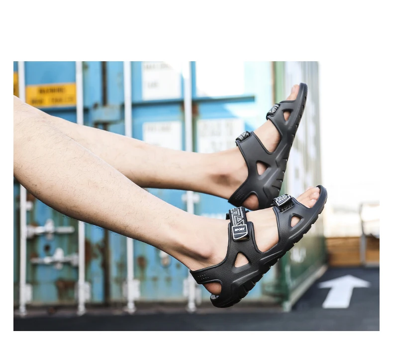 Large Size Men Sport Sandals Summer Cheap Beach Shoes Light Outdoor Non-slip Water Shoes Rivers Upstream Slippers Man Footwear