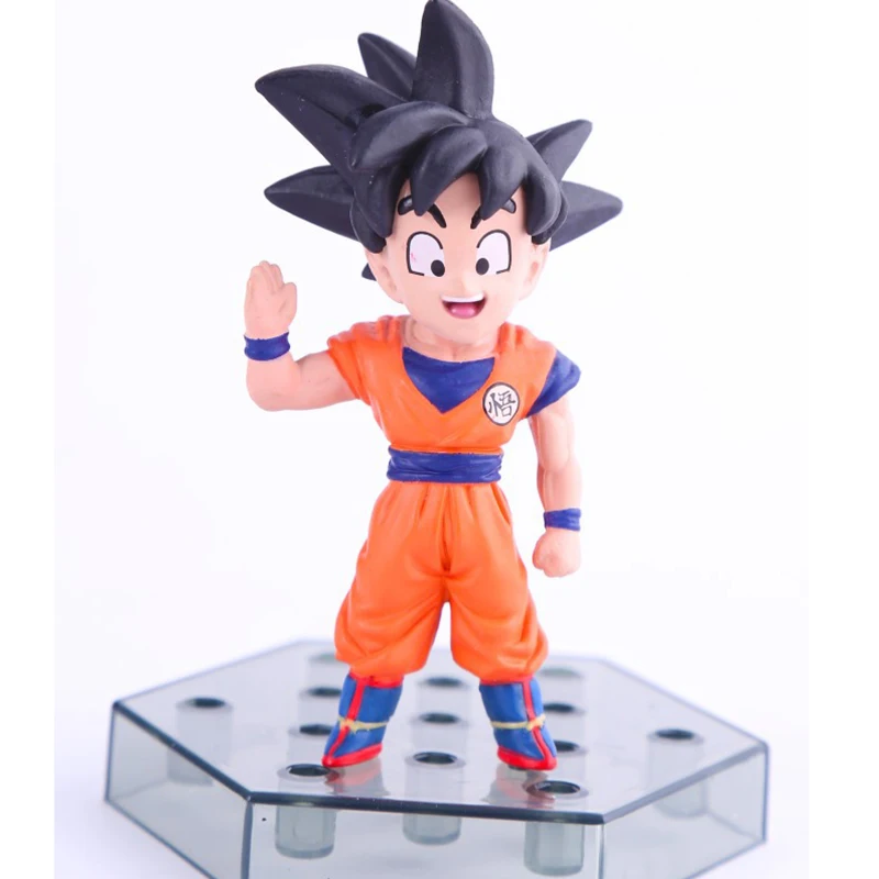 8 шт./лот фигурки Dragon ball z dragonball Супер плавки goku blue super saiyan god игрушки серии vegeta |
