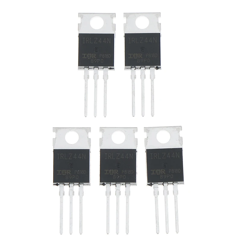5 шт./лот Новый Популярный IRLZ44N Power Mosfet Logic Level N channel 0.022Ohm IC Chip|Детали и аксессуары