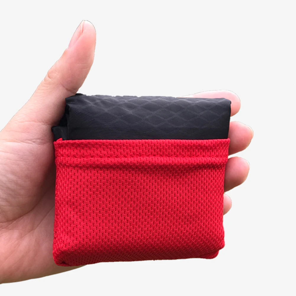 Waterproof Foldable Garden Portable Pocket Camping Mat Lightweight Ultra Thin Hiking Outdoor Picnic Moisture Proof Beach Nylon | Спорт и