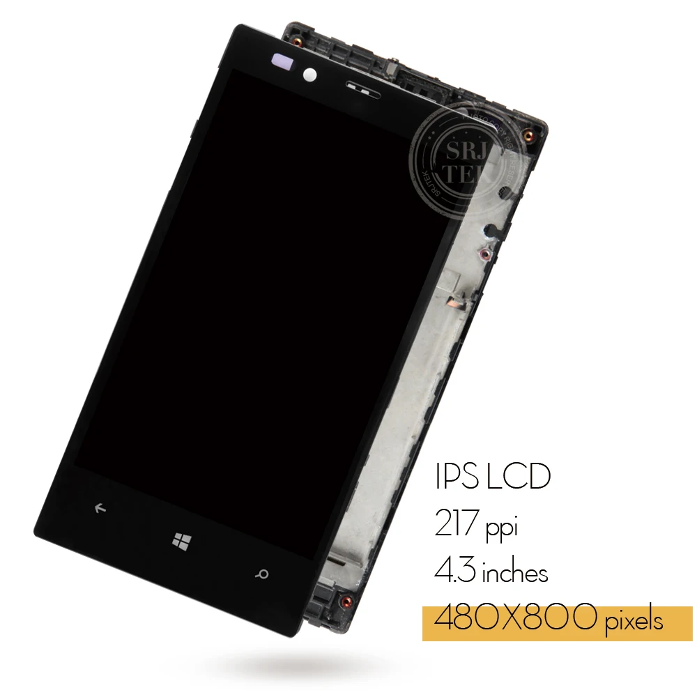 Оригинальный сенсорный ЖК экран 4 3 &quotдля NOKIA Lumia 720 дисплей для дигитайзер в сборе