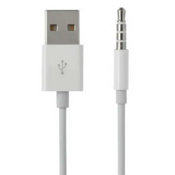 3,5 мм разъем для USB 2,0 Синхронизация данных Кабель питания Шнур адаптер Кабели для зарядки для Apple для iPod Shuffle полезные