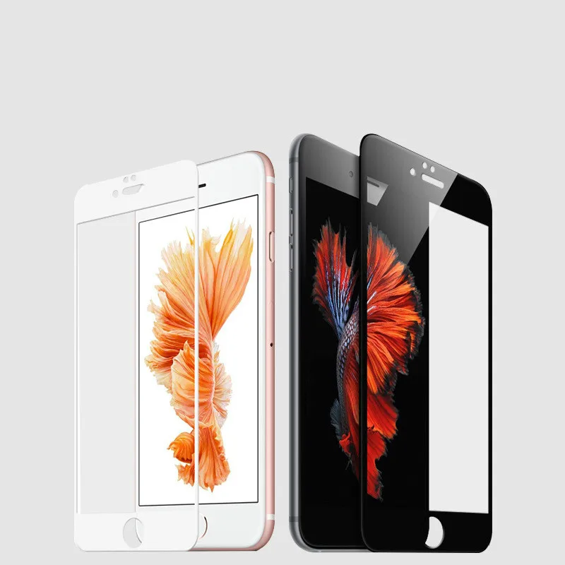 ZUCZUG 9H полное покрытие жесткие края закаленное стекло для iPhone 6 7 plus