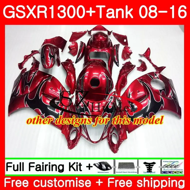Инъекции для SUZUKI Hayabusa GSXR1300 08 09 10 11 12 13 15 43SH7 GSXR 1300 2008 2009 2010 2011 2013 2016 Обтекатели