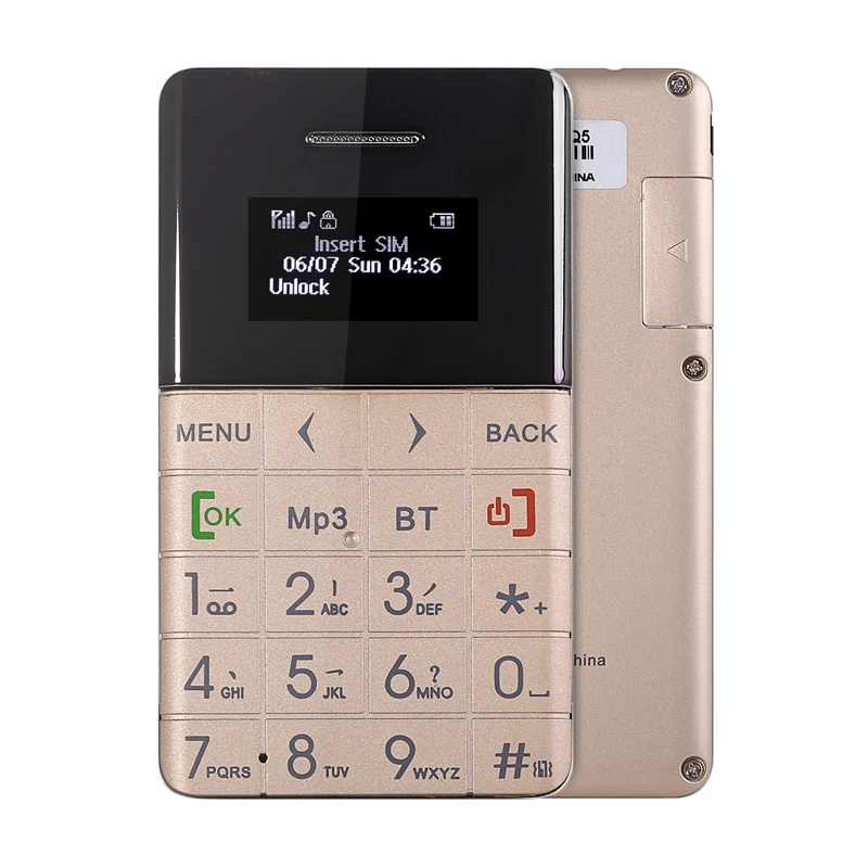 Лидер продаж мобильный телефон AEKU Q5 1 0 дюйма для детей ультратонкий с шагомером