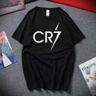 Новая известная футболка для футбола Кристиано Роналдо CR7 ** доступны разные цвета ** крутая Повседневная футболка для мужчин унисекс