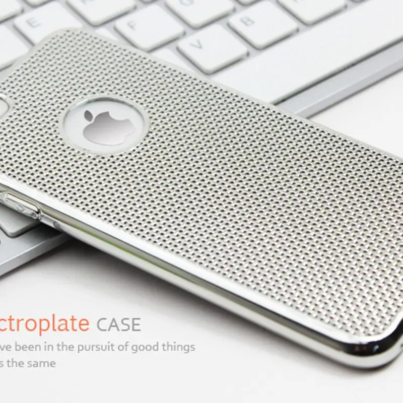 Для iPhone 6 Чехол для S чехол Bling роскошь теплостойкость мягкий силиконовый Rosegold